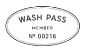 Wash Pass member badge
